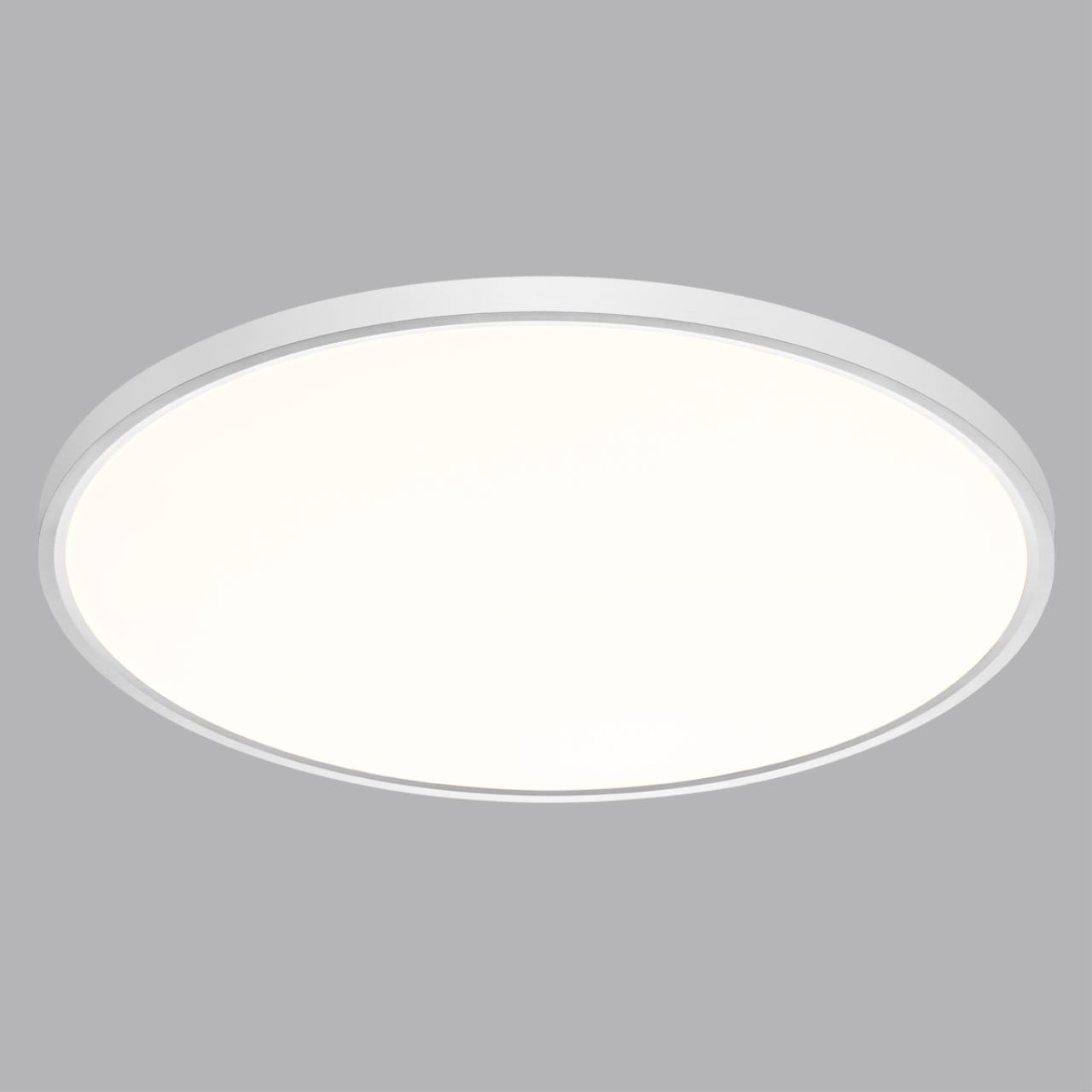 7659/48L MITRA LED SN 551 Светильник пластик/белый LED 48Вт 3000/4000K D600 IP40 ALFA WHITE — изображение 5