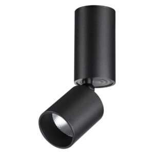 359317 OVER NT24 426 черный Светильник накладной светодиодный IP20 LED 10W 85-265V 3000K 1100Лм TUBO