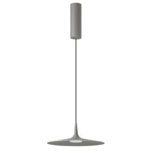 7038/12L HIGHTECH ODL25 000 серый/металл/акрил Подвесной светильник IP20 LED 12W 3000K AC90-260V SOMBRA