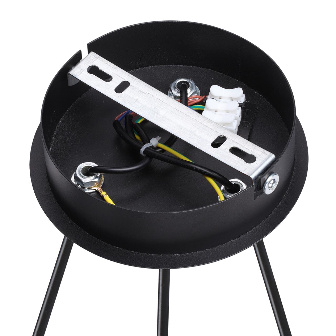 8233/6 COMFI LN26 255 черный/золото, металл Подвесной светильник GU10 LED 6*7W 220V LAMINA — изображение 6