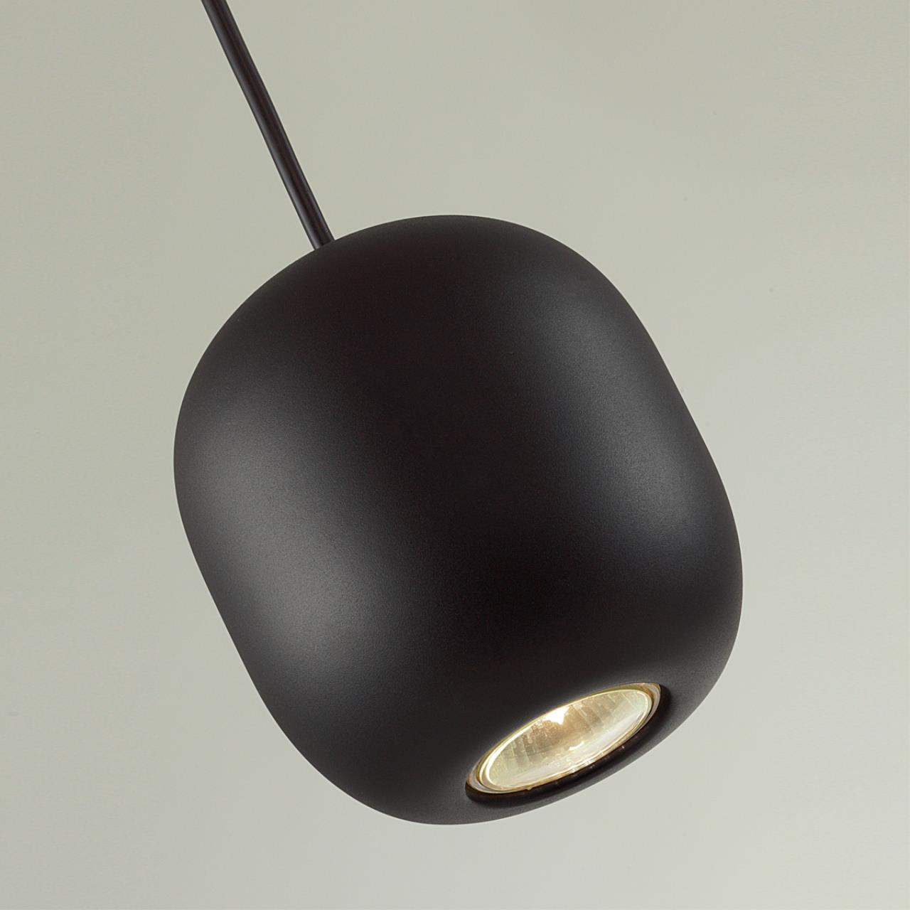 5060/1BA PENDANT ODL24 377 черный/металл Подвес GU10 LED 4W COCOON — изображение 5