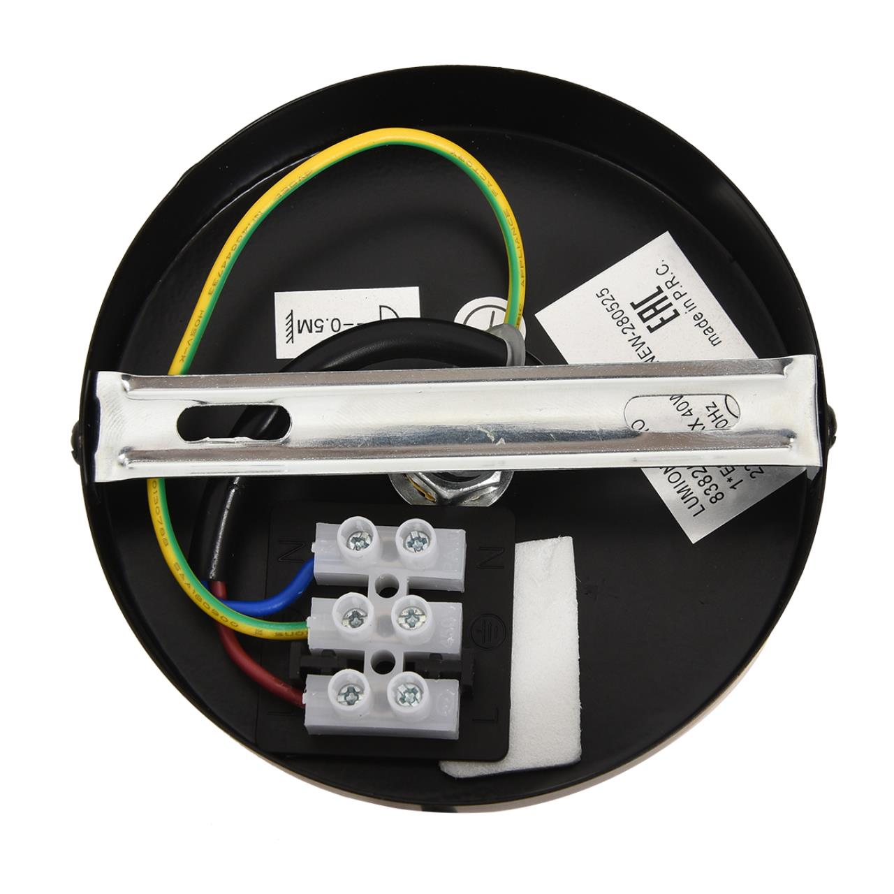 8381/1 ECO LN26 320 черный/бежевый, металл/джутовый шнур Подвес E27 40W 220V ROPE — изображение 7