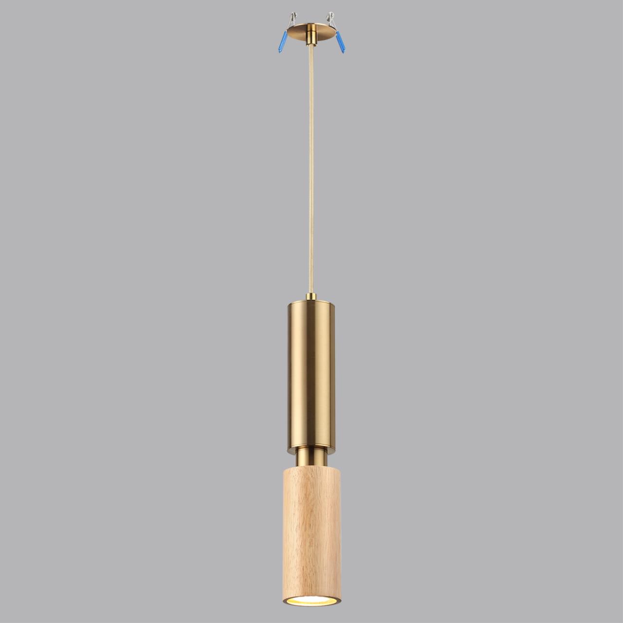 7061/1A MINIMA ODL25 217 Подвесной светильник светлое дерево/металл IP20 GU10 LED 7W 220V CAUCHO — изображение 5