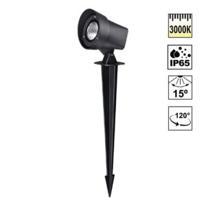 359218 STREET NT23 790 черный Светильник ландшафтный светодиодный грунтовой IP65 LED 13W 110-240V 1040Лм 3000К LANDSCAPE