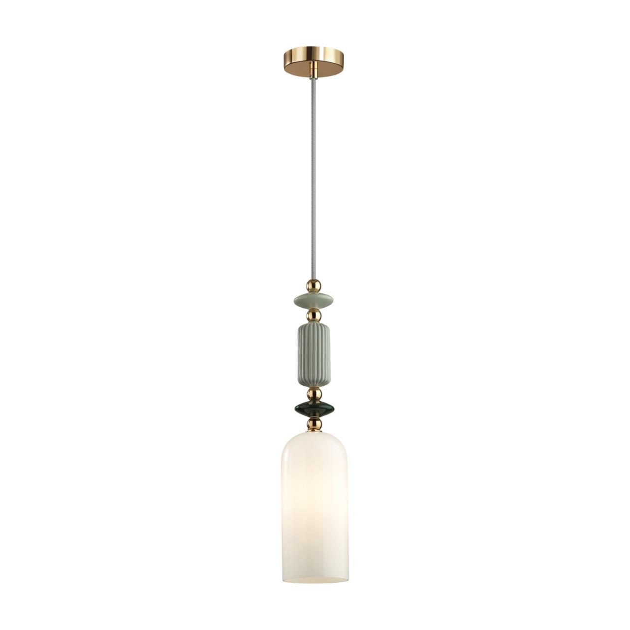 4861/1D CLASSIC ODL_EX22 131 золотой/раноцветн.керамика/стекло Подвес E14 1*40W 4861/1D CANDY — изображение 4