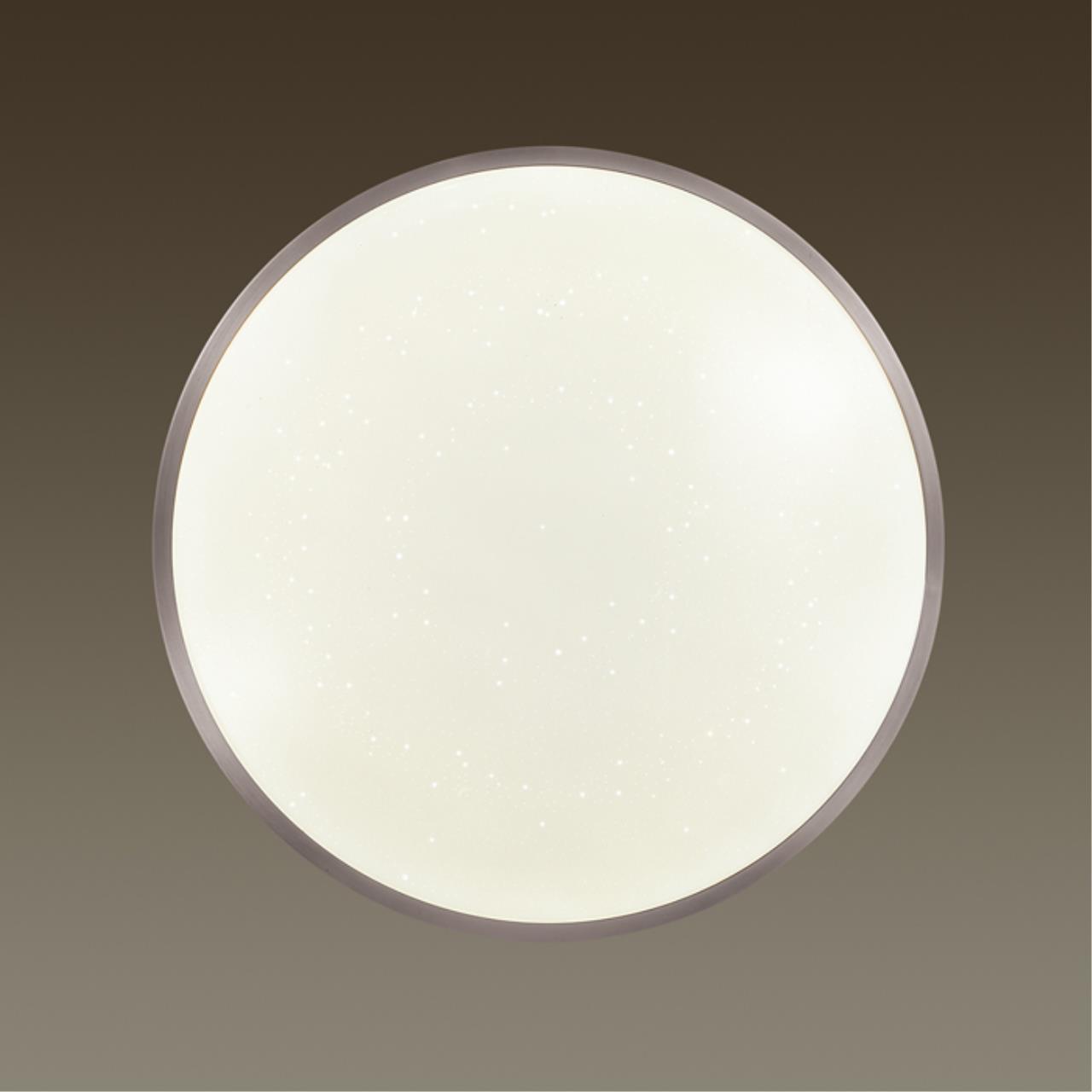 2088/EL PALE SN 078 Светильник пластик/белый/никель LED 72Вт 3000-6300K D540 IP43 пульт ДУ LOTA NICKEL — изображение 4