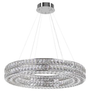 4927/85L L-VISION ODL24 583 хром/металл/хрусталь Люстра LED 85W 4000K 5074Лм PANTA