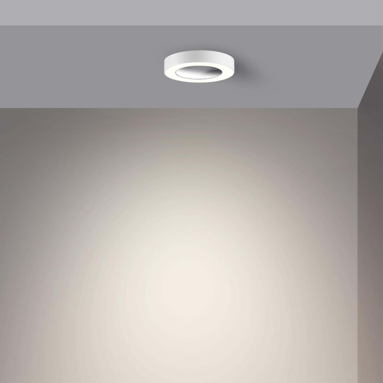 359276 OVER NT23 280 белый Светильник накладной светодиодный IP20 LED 18W 85-265V 1350Лм 3000К MIRROR — изображение 4