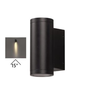 7071/7WL NATURE ODL25 685 Настенный светильник черный/металл IP65 LED 7W 3000K 15° AC85~265V LONG