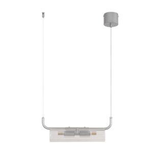 8258/2 SUSPENTIONI LN26 286 серебро/прозрачный, металл/стекло Подвес G9 2*20W 220V TORONTO