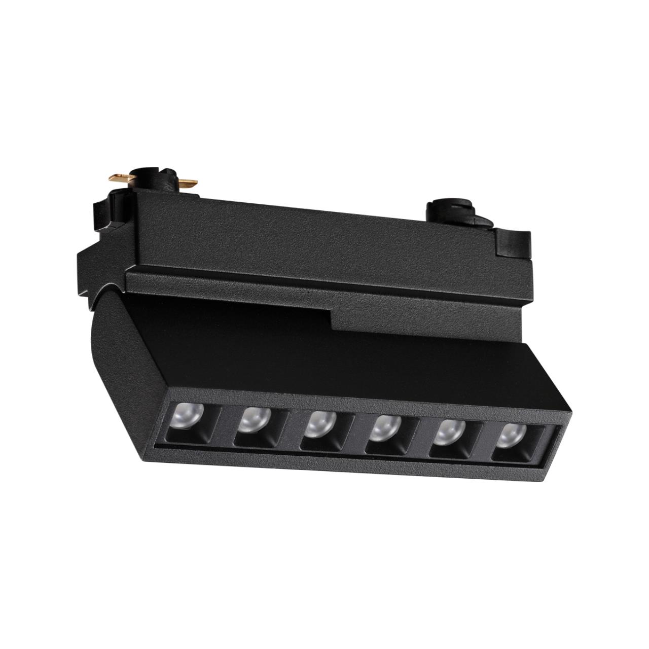359735 PORT NT25 240 черный Светильник однофазный двухжильный трековый с переключ. цв. температуры IP20 LED 6W 180-265V 2700К/3200К/4000К EOS — изображение 7