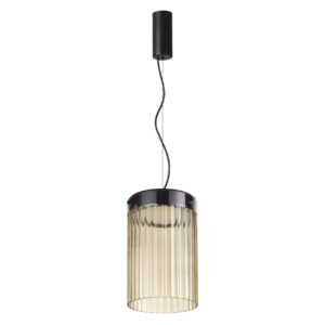 5047/15L L-VISION ODL24 000 черный/светл.янтарный/металл/стекло Подвес LED 15W 4000К 1676Лм PILLARI