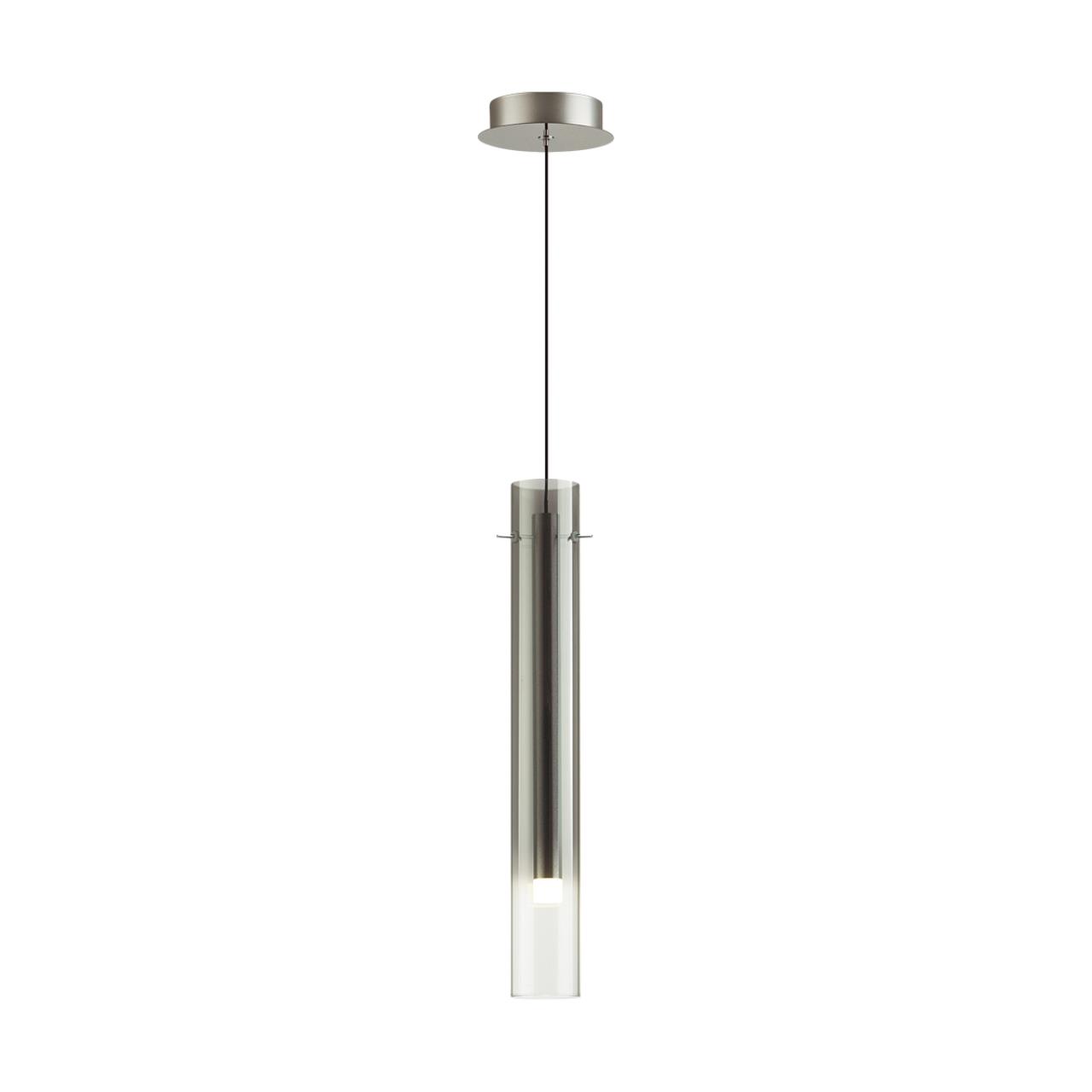 5061/5LA PENDANT ODL24 383 серебристый/дымчатый/металл/стекло Подвес LED 4W 3000K SHINY — изображение 3