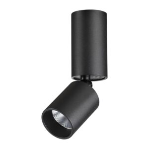 359315 OVER NT24 426 черный Светильник накладной светодиодный IP20 LED 5W 85-265V 3000K 600Лм TUBO