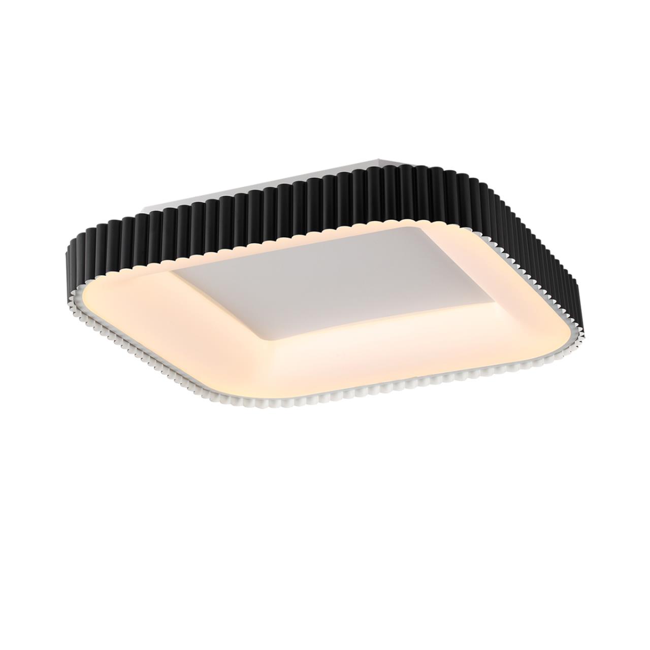 7768/56L AVRA LED SN 578 Светильник металл/белый/черный LED (56Вт+14Вт) 3000-6000K 500х500 IP43 пульт ДУ+подсветка SHARMEL — изображение 8