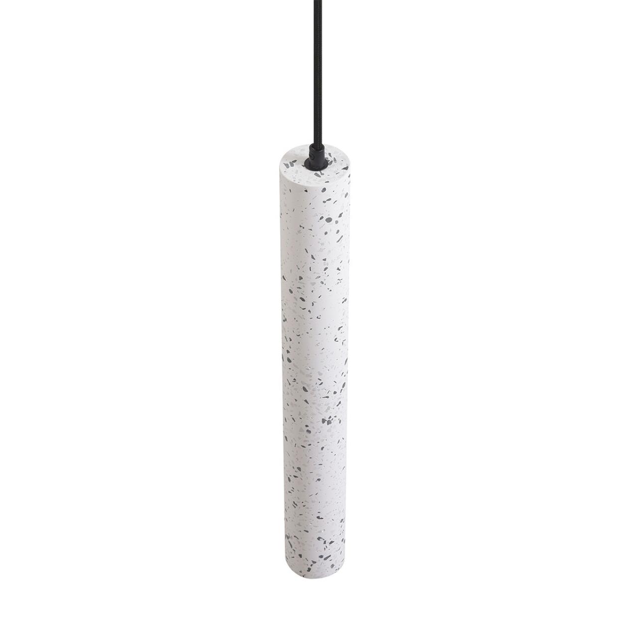 8356/1B SUSPENTIONI LN26 332 черный/белый, металл/цемент Подвес GU10 LED 5W 220V SHAMAREL — изображение 3
