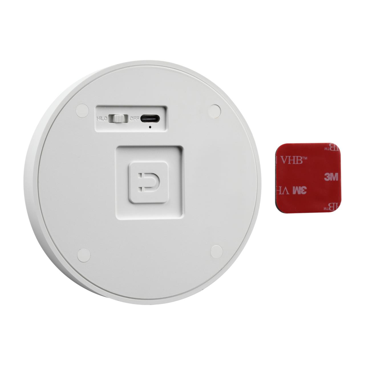 359707 OVER NT25 434 белый Светильник накладной сенсорный для лестниц IP20 LED 0.4W 3000К 1000mAh Li-ion, 5V VESPERA — изображение 5