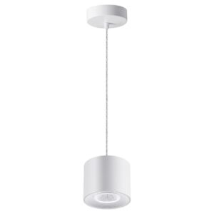 358793 OVER NT21 356 белый Светильник накладной светодиодный, длина провода 2м IP20 LED 15W 4000K 1600Лм 110-265V BIND