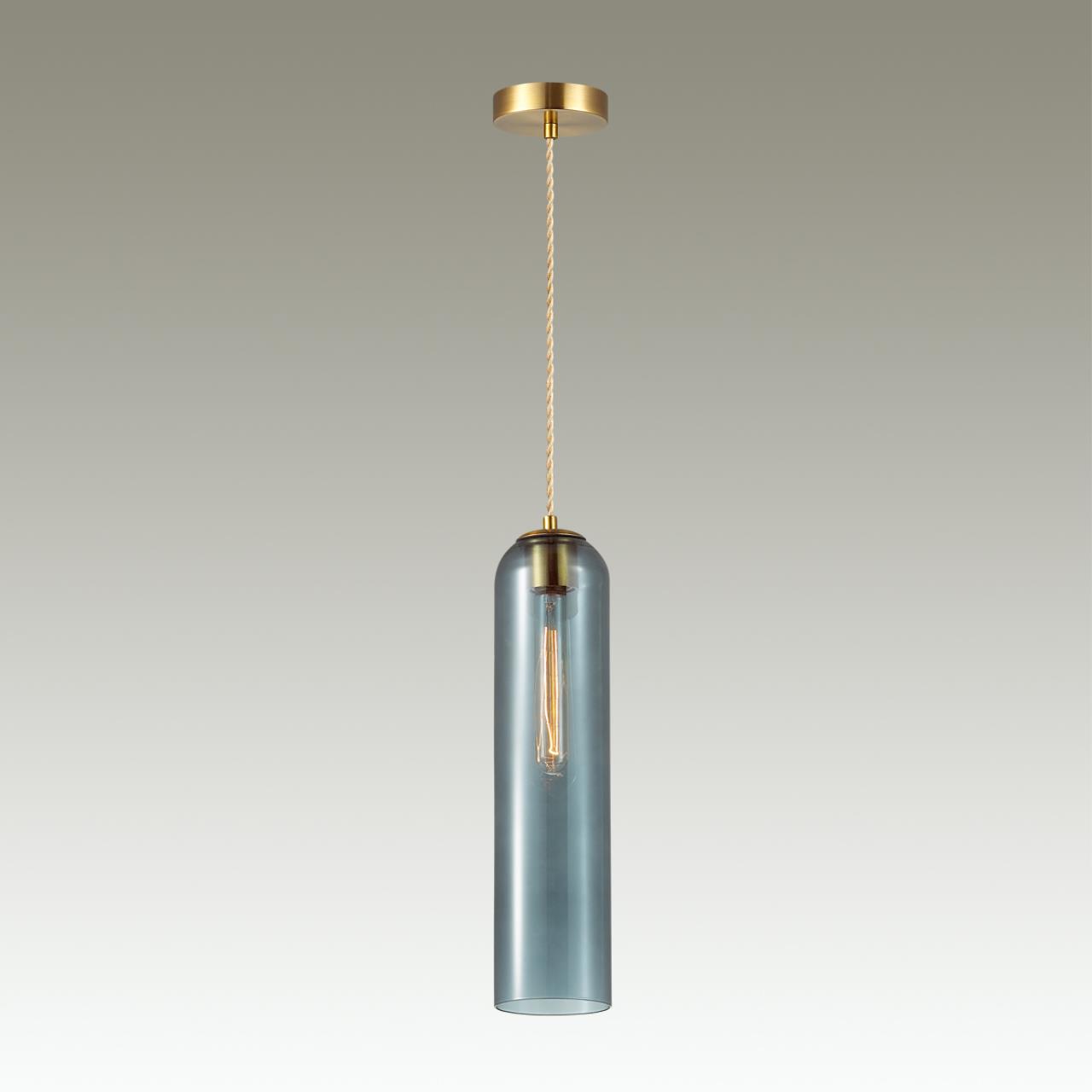 4641/1 PENDANT ODL20 407 золотой/синий Подвес E27 60W 220V VOSTI — изображение 5