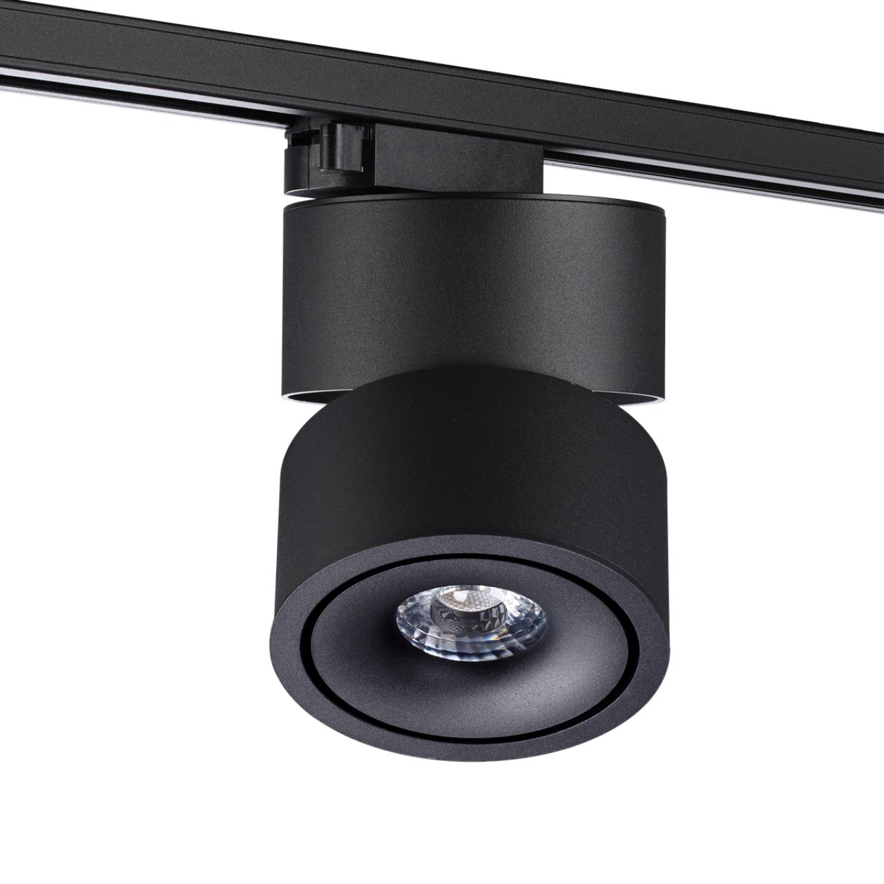 358777 PORT NT21 282 черный Светильник трековый однофазный трехжильный IP20 LED 15W 4000K 1300Лм 100-265V GRODA — изображение 5