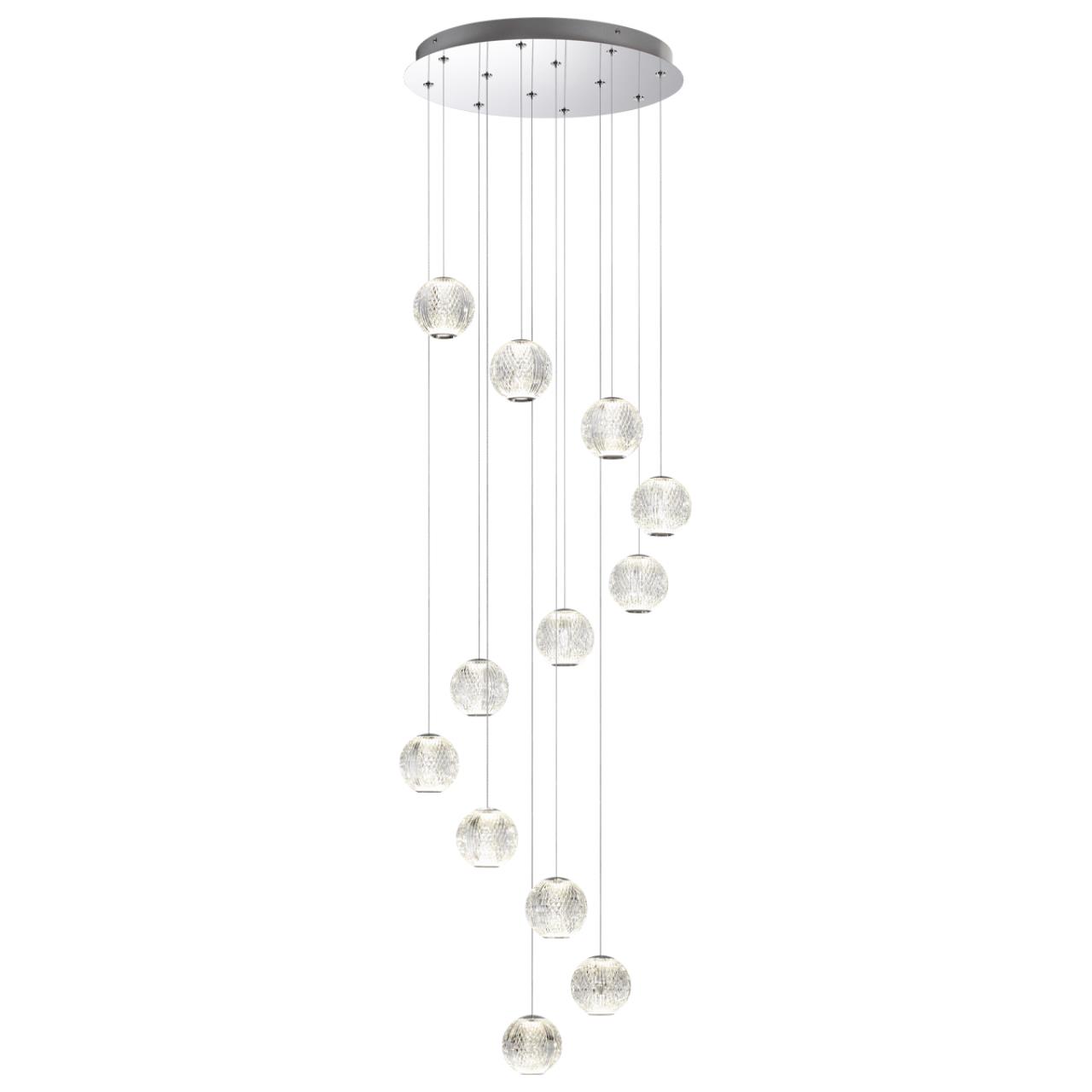 5007/56L L-VISION ODL24 567 хром/металл/акрил Люстра LED 56W 4000K 4711лм CRYSTAL — изображение 3