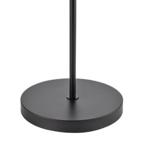 8043/1F MODERNI LN26 338 черный/серый/бежевый, металл/текстиль/ротанг Торшер Е27 1*60W 220V LAUNA