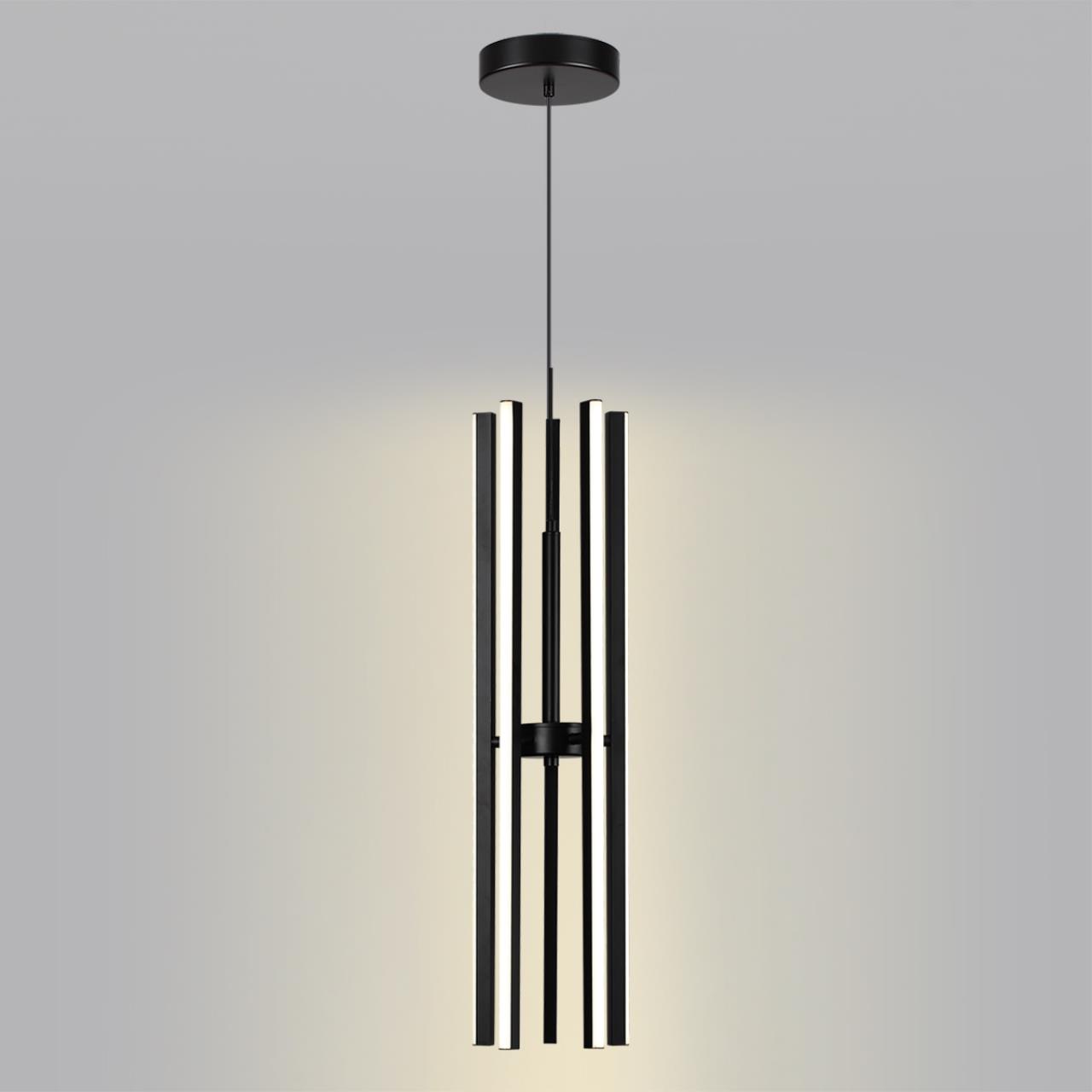 6563/60L LEDIO LN26 276 черный//металл/ Подвесной светильник 4000K LED 60W 220V PARKER — изображение 3