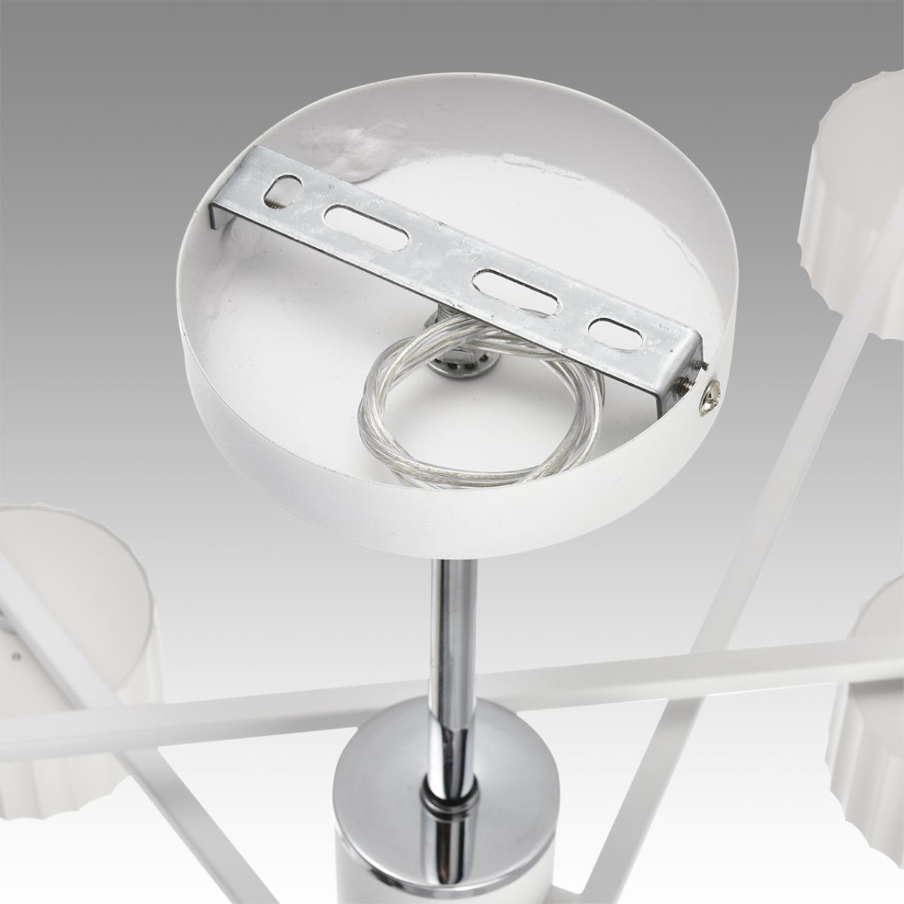8241/6C COMFI LN26 244 белый/хром, металл Люстра потолочная LED GX53 6*7W 220V KARINA — изображение 8