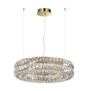 4926/85L L-VISION ODL24 581 золото/металл/хрусталь Люстра LED 85W 4000K 5074Лм PANTA