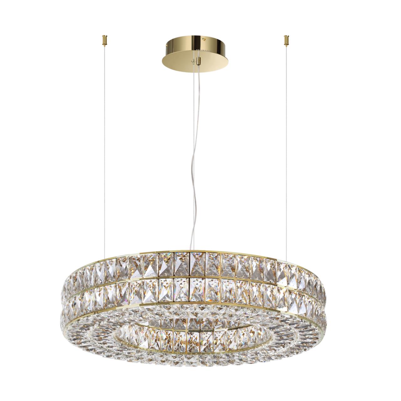 4926/85L L-VISION ODL24 581 золото/металл/хрусталь Люстра LED 85W 4000K 5074Лм PANTA