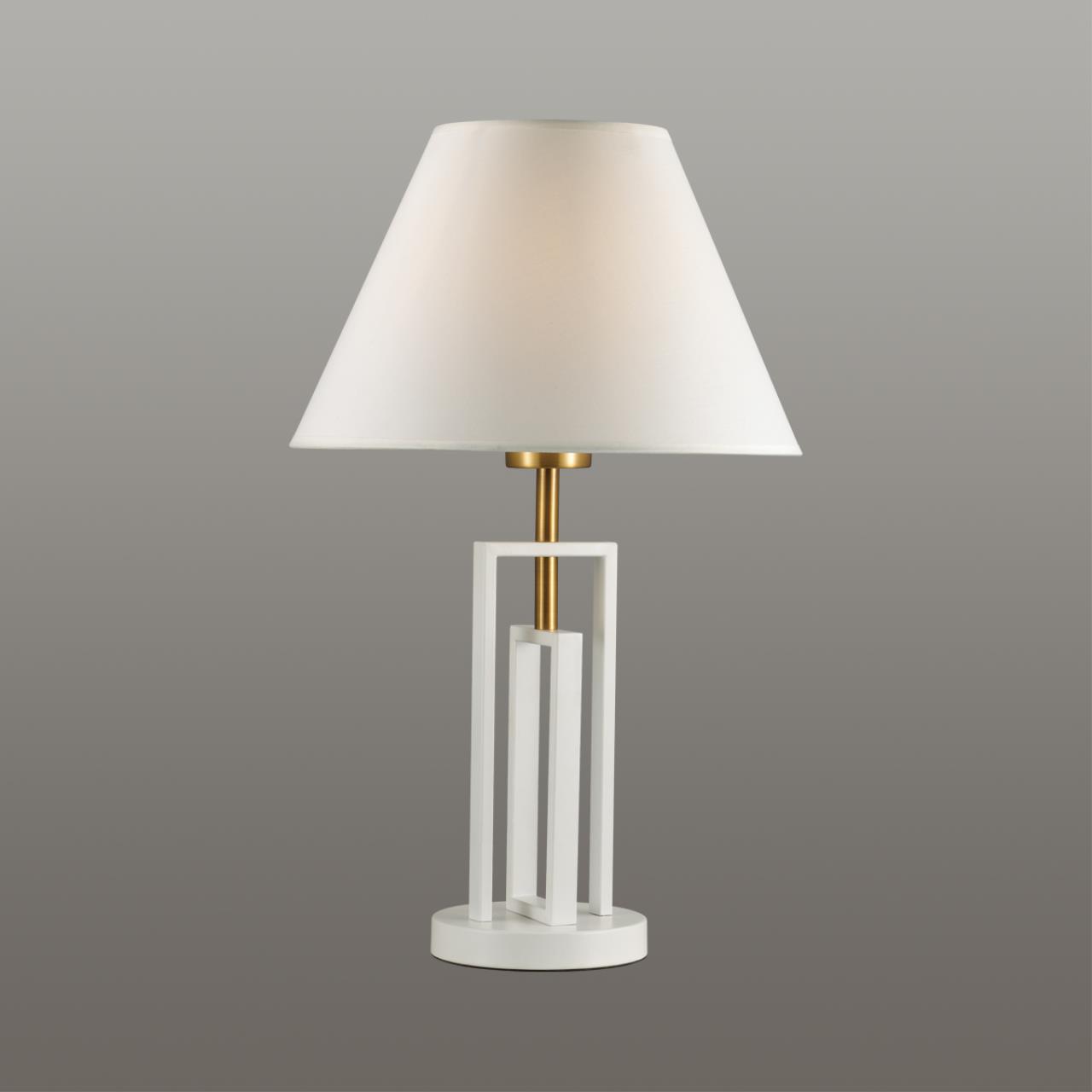 5291/1T NEOCLASSI LN23 000 белый, латунь Настольная лампа E27 1*60W 220V FLETCHER — изображение 4