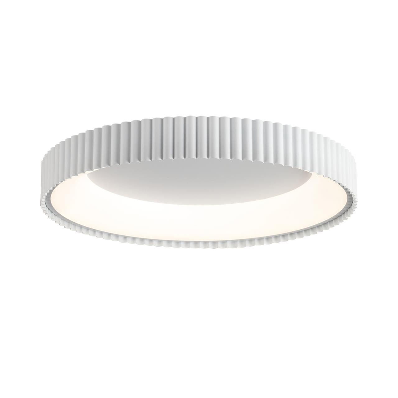 7763/56L AVRA LED SN 576 Светильник металл/белый LED 56Вт 3000/4000/6000K D500 IP43 ССТ SHARMEL — изображение 4