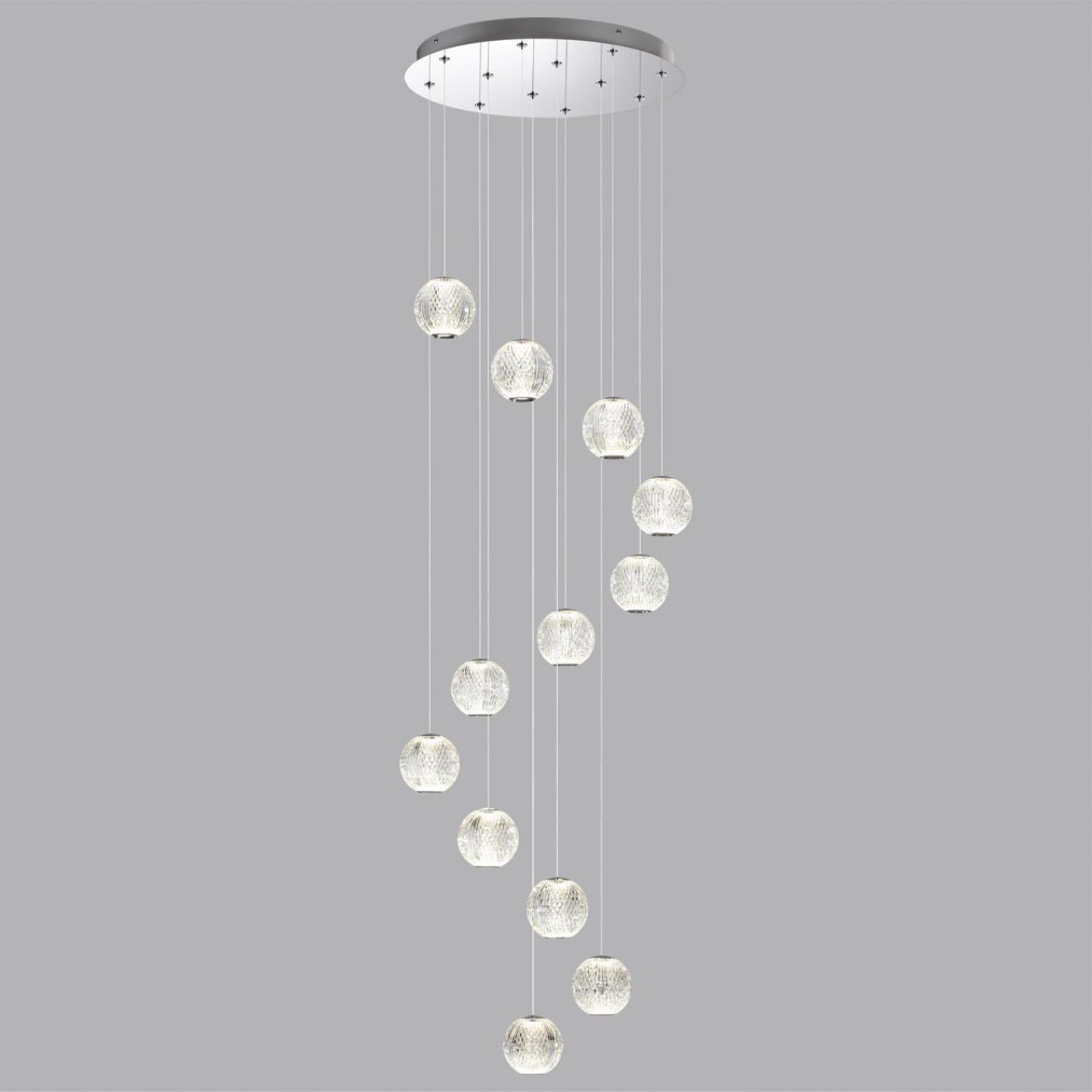 5007/56L L-VISION ODL24 567 хром/металл/акрил Люстра LED 56W 4000K 4711лм CRYSTAL — изображение 4