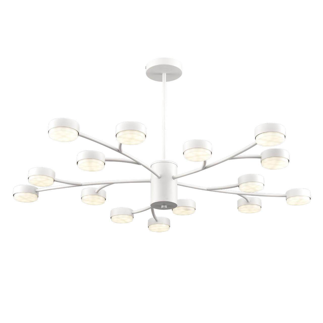 8265/15 COMFI LN26 233 металл/металл белый/белый Люстра GX53 LED 15*7W 220V TORINA — изображение 7