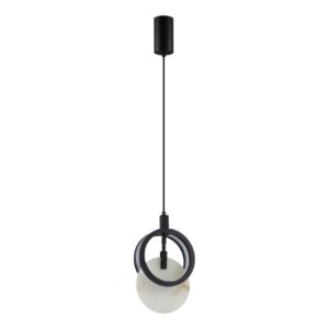 5422/17L HIGHTECH ODL_EX25 083 черный/металл/алебастр Подвес LED 17W 3000K 986Лм MERCURY