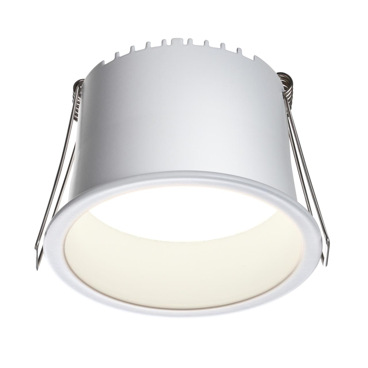 359234 SPOT NT23 536 белый Светильник встраиваемый светодиодный IP20 LED 9W 220V 540Лм 3000К TRAN — изображение 4