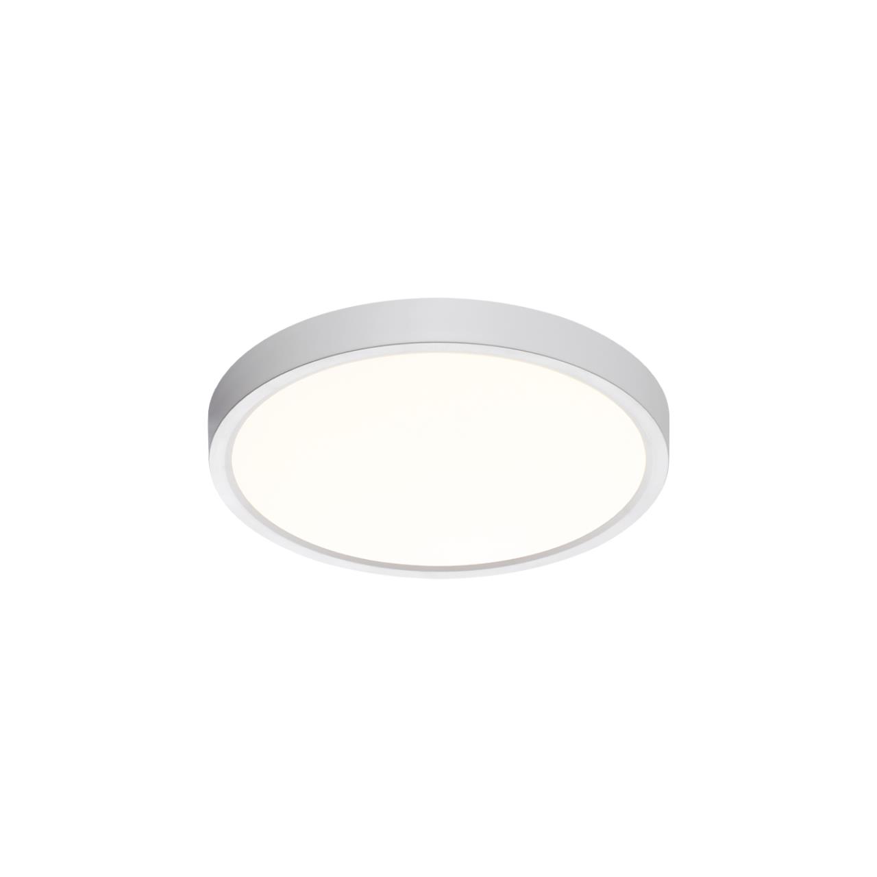 7659/18L MITRA LED SN 551 Светильник пластик/белый LED 18Вт 3000/4000K D230 IP40 ALFA WHITE — изображение 6