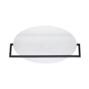 7015/20WL HIGHTECH ODL25 295 белый ice crack/металл/акрил Настенно-потолочный светильник IP20 LED поворотный 360° 1*20W LUNAR