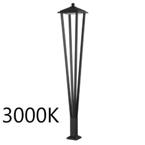 6655/12GA3 NATURE ODL25 673 черный/металл Уличный светильник IP65 LED 12W 3000K AC85-265V BEARITZ