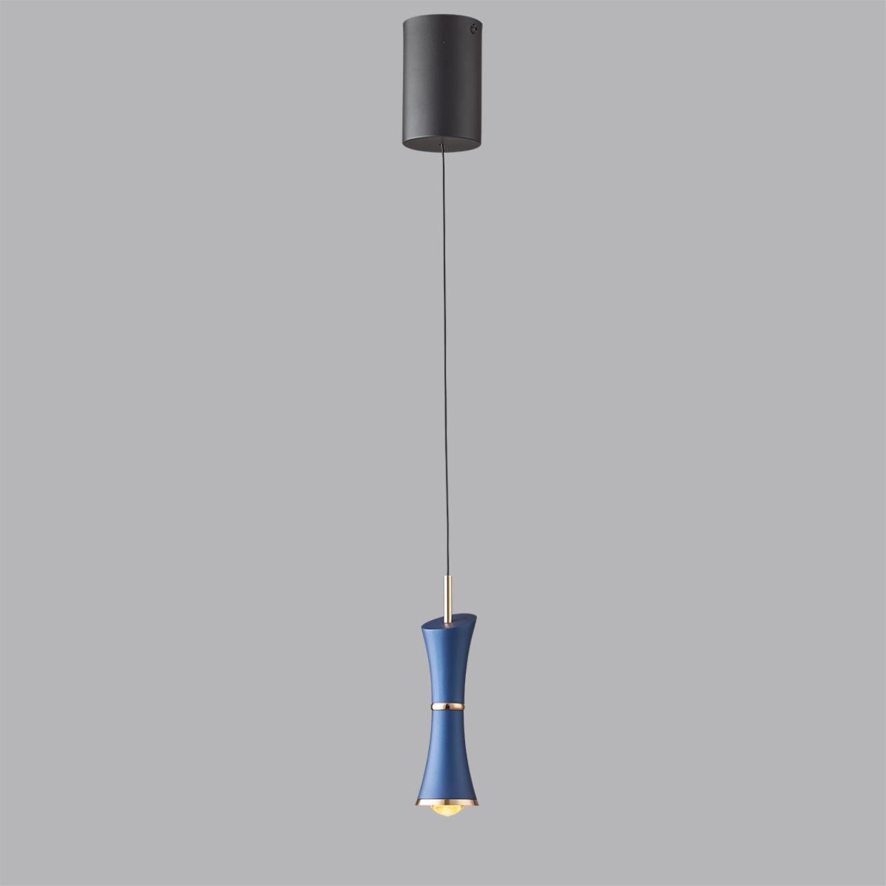 5697/7L LEDIO LN23 000 синий Подвес LED 7W 3000K 220V LASSE — изображение 3