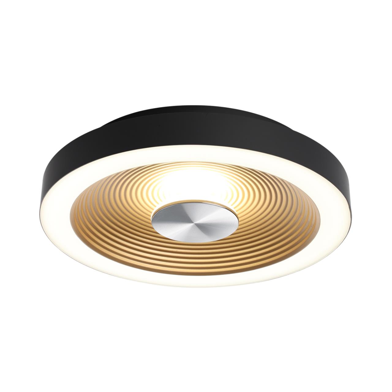 7753/18L MITRA LED SN 535 Светильник пластик/белый/черный/золотой LED 18Вт 4000K D320 IP54 QUANTUM — изображение 4