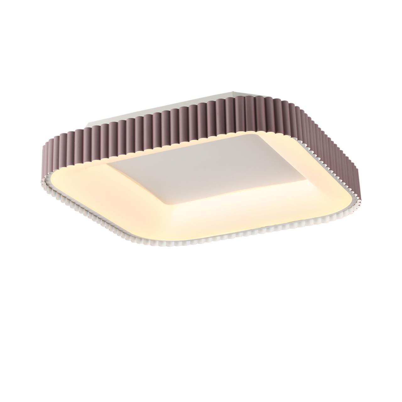 7770/56L AVRA LED SN 578 Светильник металл/белый/мокко LED (56Вт+14Вт) 3000-6000K 500х500 IP43 пульт ДУ+подсветка SHARMEL — изображение 8