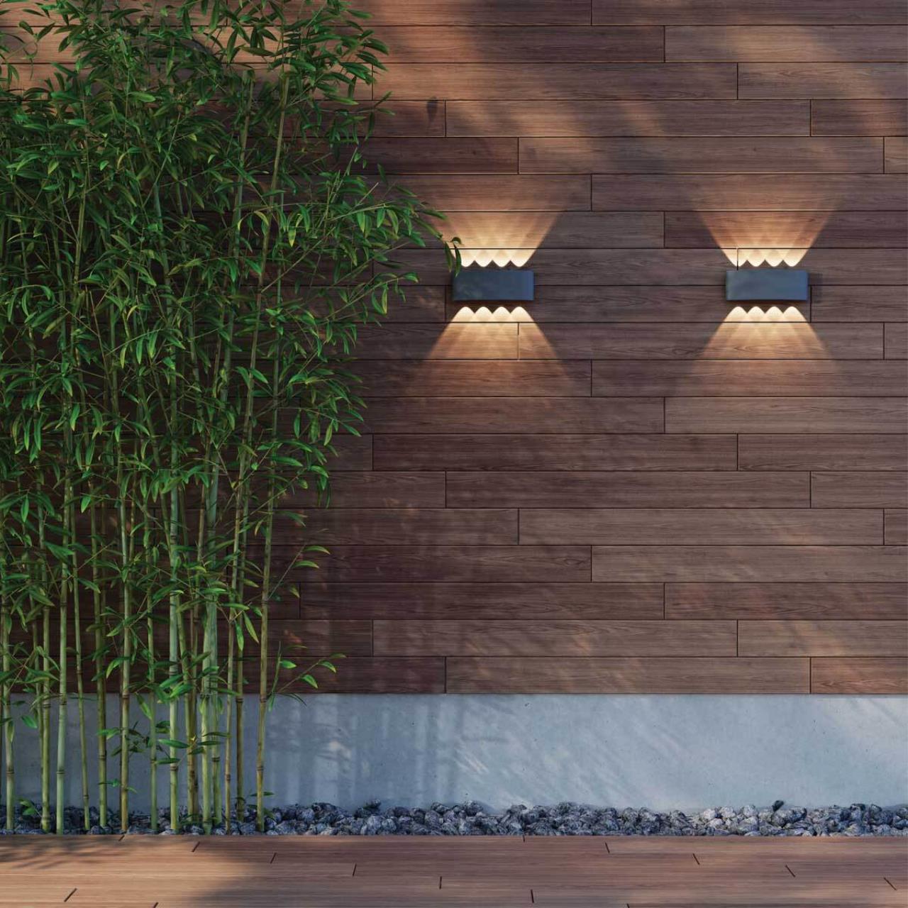 358461 STREET NT20 736 темно-серый Ландшафтный настенный светильник IP54 LED 4000K 8W 85-265V CALLE — изображение 2
