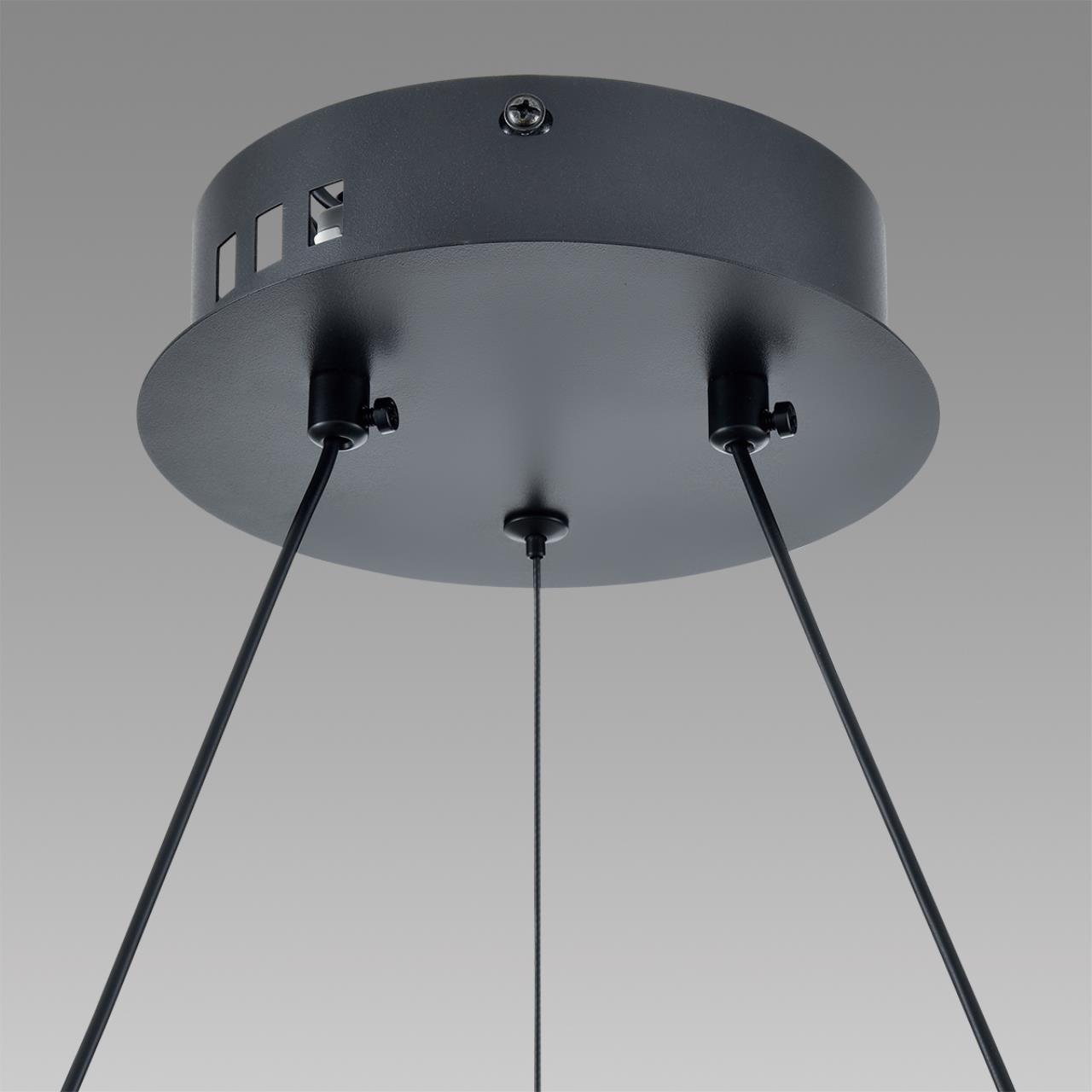 8103/38L LEDIO LN26 260 черный, металл Люстра подвесная LED 38W 3000/4000/6000К 220V FELISITI — изображение 8