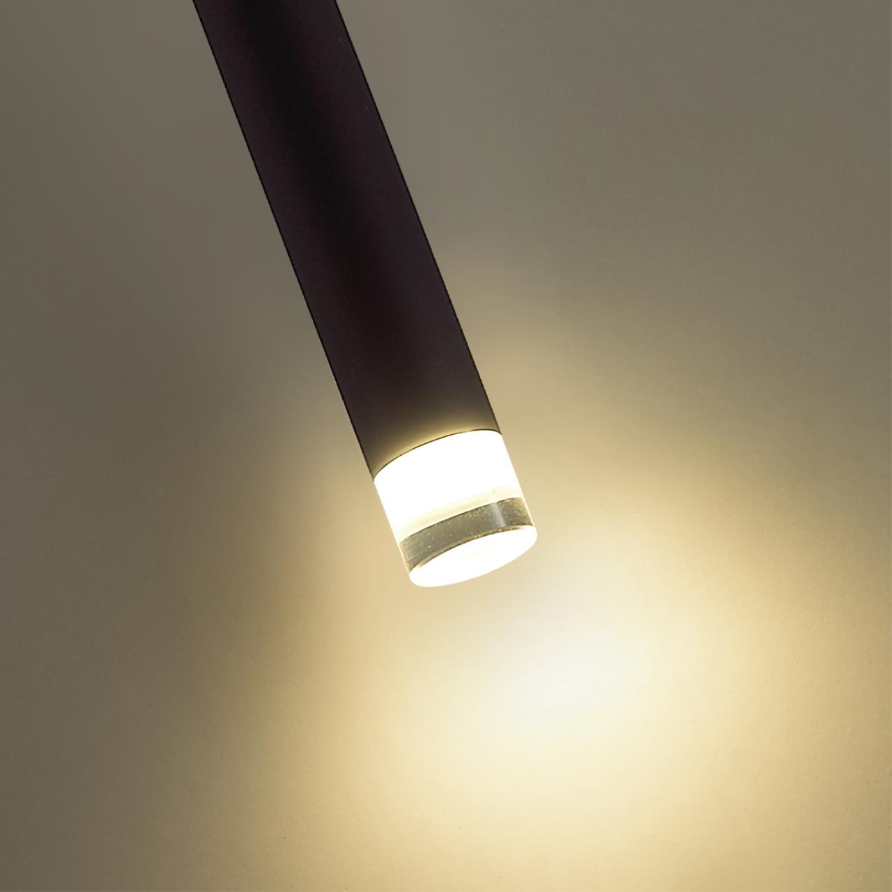 4373/3LA HIGHTECH ODL26 279 Подвесной светильник черный/хрустальн. стекло/металл IP20 LED 3W 400Лм 3000K 220-240V FIANO — изображение 5