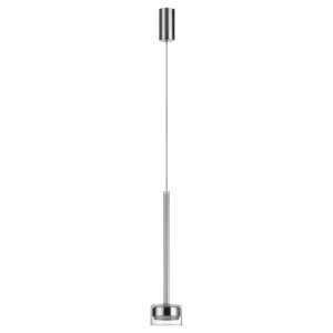 7151/10L HIGHTECH ODL26 347 Подвесной светильник хром/ прозрачное стекло/металл IP20 LED 10W 3000K 220V LASLO