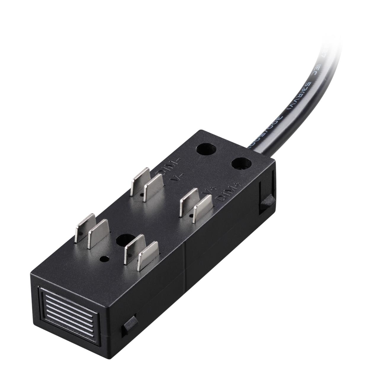 135311 PORT NT25 206 черный Токопровод (подвод питания) IP20 90-240V VECTOR — изображение 3