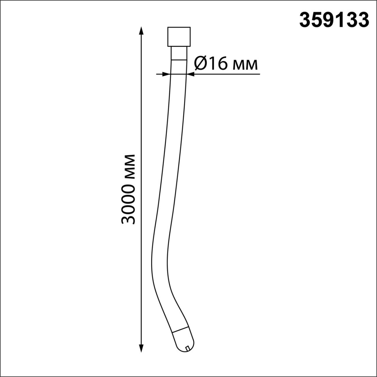 359133 KONST NT23 084 черный Светильник светодиодный IP20 LED 4000K 38W 170-265V 3800Лм RAMO — изображение 4