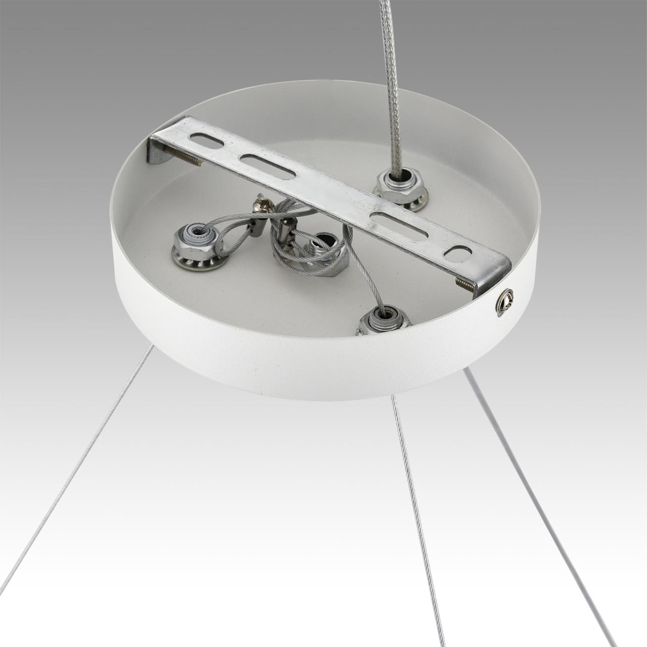 8254/9 COMFI LN26 246 белый металл Светильник подвесной LED GX53 8*7W 220V LUAZANA — изображение 6