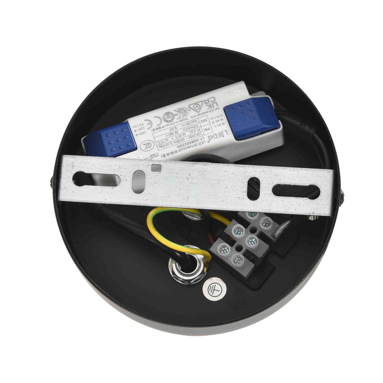 8301/9L LEDIO LN26 297 черный, металл/акрил Подвес LED 9W 3000K 220V CAMOMILE — изображение 7